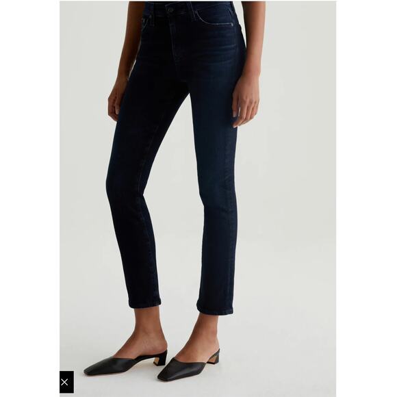 AG JEANS Mari High Rise Straight Denim Jean in 3 Years Highrise  // 00 - Picture 3 of 13
